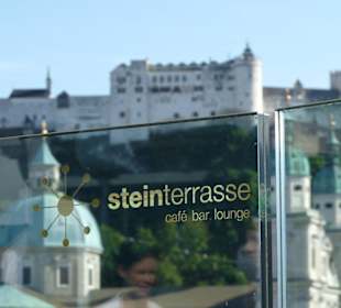 Steinterrasse - Cafe mit Ausblick