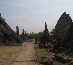 Ruine in Ayutthaya