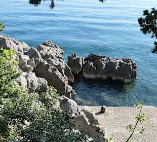 Küste / Strand von Opatija