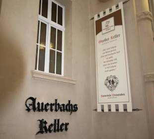 Eingang zum Auerbachskeller - Mädlerpassage