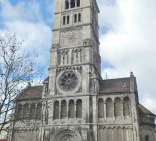 Schweinfurt: Blick zur Heilig-Geist-Kirche