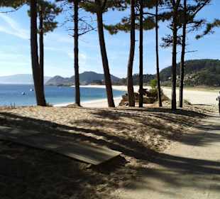 Insel Cies vor Vigo