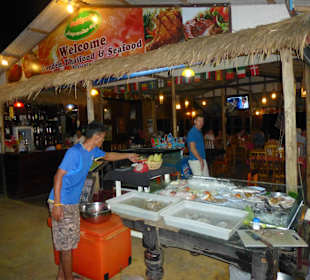 Fisch- und Seafoodangebot