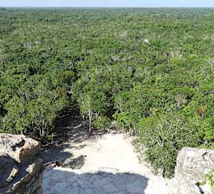 Ausblick von der Pyramide 