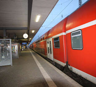 Bahnsteig in Nürnberg