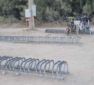 Überall Fahrradständer