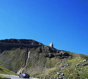 Oben die höchste Stelle zu sehen