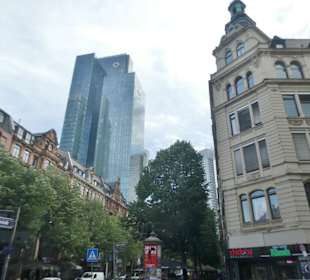 Unterwegs in der Kaiserstraße in Frankfurt