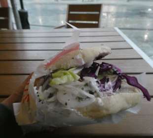 Pause beim Kebap Haus in Schweinfurt am Roßmarkt 
