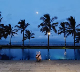 Blick auf Bali
