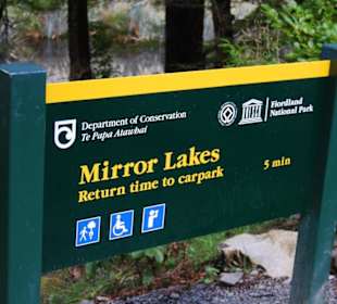 Зеркальные озёра.