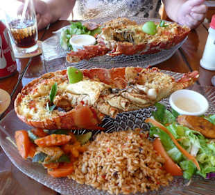  Lobster in O.J's Restaurant