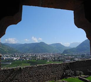 Aussicht nach Bozen