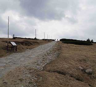 Berg Schneekoppe/Śnieżka