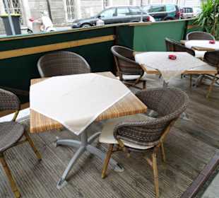 Terrassenplätze des Restaurant Costa