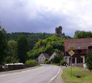 Hauptstrasse von Tüchersfeld