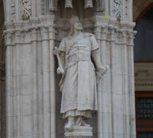 Piękne zdobienie budynku 