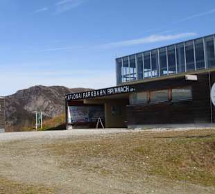 Die Bergstation der Nationalparkbahn