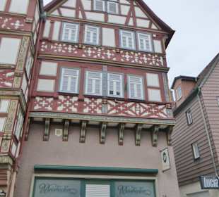 Unterwegs in der Altstadt von Bad Orb
