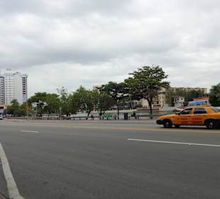 Blick auf die Collins Avenue