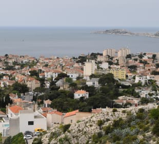 Ausblick Notre Dame de la Garde