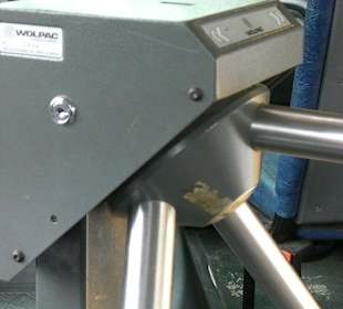 Sperre am Buseinstieg
