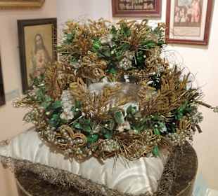 Brautkrone aus dem 19. Jahrhundert