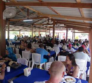 Maya Bay, dort gab es gutes Essen incl.