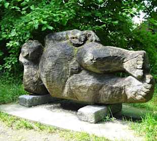 Eindrücke von der Wanderung auf dem Skulpturenweg
