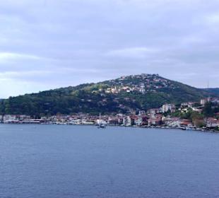 26.10.Rückfahrt von Jalta nach Santorin Durchfahrt 