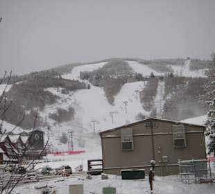 Neuschnee im Mountain Resort