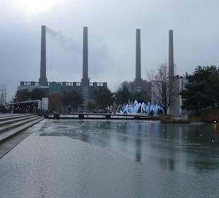 Winter in der Autostadt