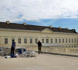 Blick auf den Schlosshof