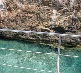 Glasklares Wasser