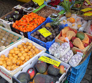 Impressionen vom Wochenmarkt Norden