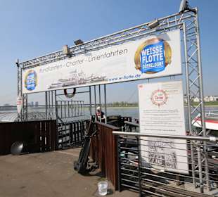 Anleger Weisse Flotte Düsseldorf