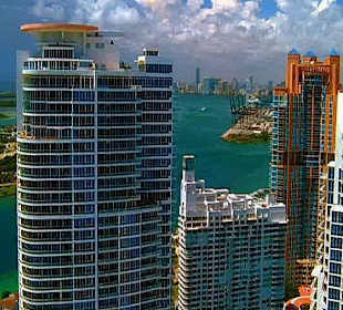 Rundflug über Miami