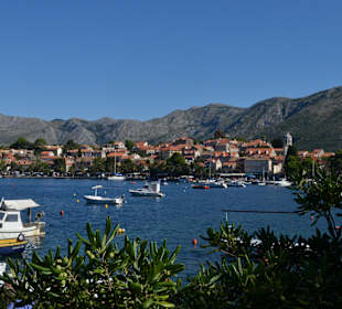 Blick vom Fußweg nach Cavtat