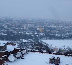 Widok z kopca na kraków