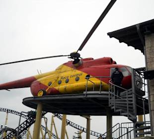 Hubschrauber beim Deser Race