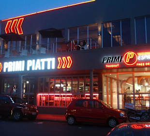 Pizzeria auf der Hauptstr. Nähe 'The President'