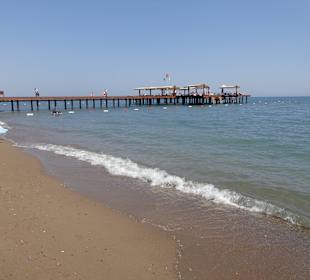 Blick auf den Strand