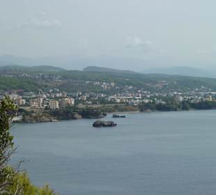 Aussicht vom Aquapark aus