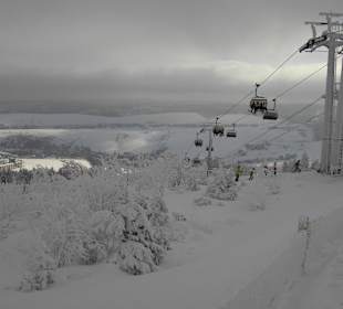 Blick vom Fichtelberg