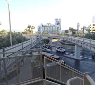Mit der Mono Rail über Las Vegas