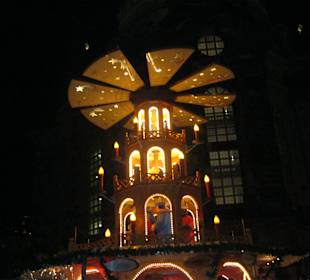 Silvester in Dresden - vor der Frauenkirche