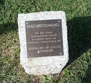 Schaukelweg an der Donau