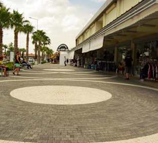 Kumköy Einkaufs-Bazarbereich