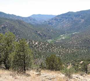Fahrt zu den Gila Cliff Dwellings