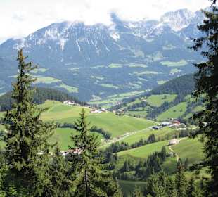 Bei einer Wanderung auf der hohen Salve